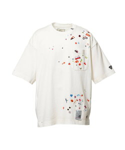 �y���K�戵�X�̔��i�zMaison MIHARA YASUHIRO Kids Sticker Printed T-shirt