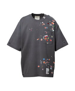 �y���K�戵�X�̔��i�zMaison MIHARA YASUHIRO Kids Sticker Printed T-shirt