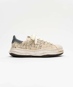 �y���K�戵�X�̔��i�zmaison MIHARA YASUHIRO BLAKEY OG Sole Graffiti Printed Canvas Low_top Sneaker(A16FW730)