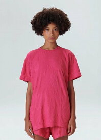 【正規取扱店販売品】OSKLEN WOMEN'S Fem over wrinkled t-shirt