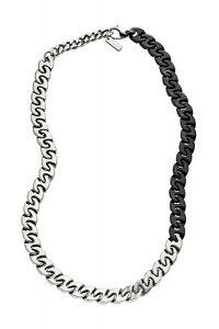 yK戵X̔izDIESEL Dx1530931 Two-Tone Stainless Steel Chain Necklace fB[[ lbNX