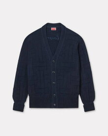 【正規取扱店販売品】KENZO KENZO Weave' エンブロイダリー カーディガン