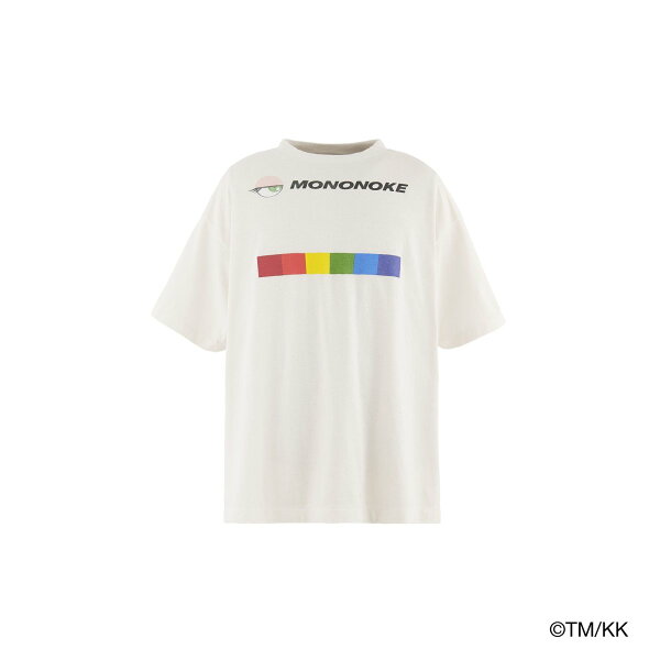 【正規取扱店販売品】mononoke made　SS T-SHIRT/MONONOKE RAINBOW / WHT