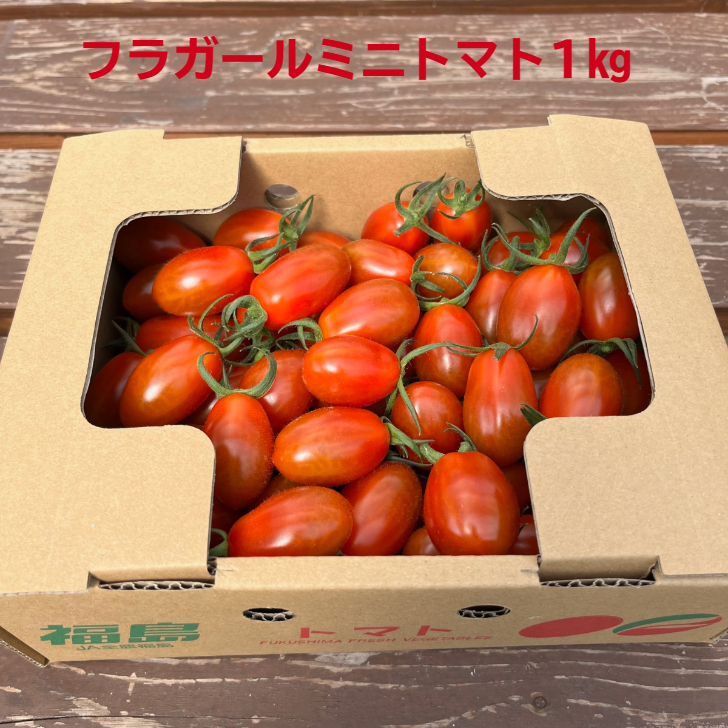 ふくしまプライド　ワンダーファーム フラガール　ミニトマト　1kg 　野菜 ギフト トマト
