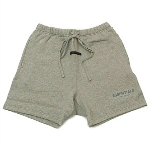 100���{���ۏ� �V�i �G�b�Z���V�����Y ESSENTIALS FLEECE SWEAT SHORTS �X�E�F�b�g�V���[�c GREY �O���[ �����Y �V�� �t�B�A�I�u�S�b�h FEAR OF GOD FOG