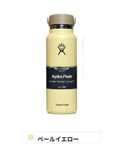 Hydro Flask �n�C�h���t���X�N 32oz 946ml 40oz 1.18L ���� �X�e�����X�{�g�� Wide Mouth ���C�h�}�E�X �^��f�M �ۗ� �ۉ� ��e�� �n���h���t�� �L���b�v ������ �}�O�{�g�� �{�g�� �����^�ѕ֗� ������