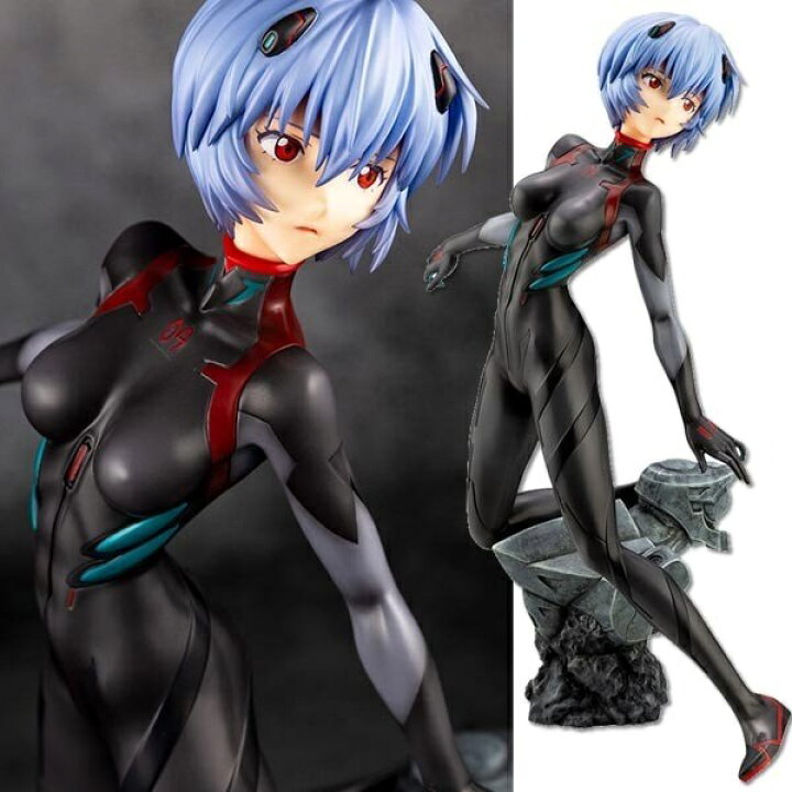 楽天市場 新品 ヱヴァンゲリヲン新劇場版 アヤナミレイ 仮称 プラグスーツver 1 6 完成品フィギュア ホビー 代引き不可 6546 新星堂wondergoo楽天市場店