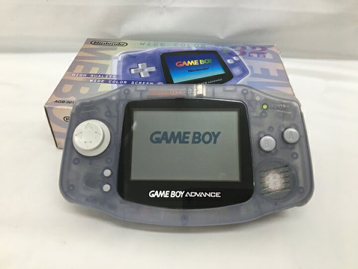 未開封】ゲームボーイアドバンス 本体 ミルキーブルー レア レトロ 