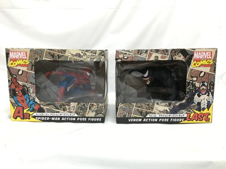 楽天市場】【中古】【未開封】【セット】Happyくじ MARVEL COMICS 