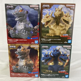【中古】【未開封】【セット】東宝怪獣シリーズ 鎮座獣 メカゴジラ(1974)/キングギドラ(1964) 4点＜フィギュア＞（代引き不可）6541