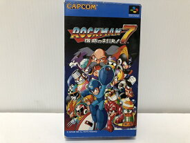 【中古】【開封品】SFC ロックマン7 宿命の対決　スーパーファミコンソフト＜レトロゲーム＞（代引き不可）6605