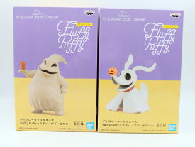 【中古】【未開封】【セット】 「ディズニーキャラクターズ」 Fluffy Puffy〜ウギー・ブギー＆ゼロ〜 2種＜フィギュア＞（代引き不可）6572