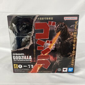 【★エントリーでポイント10倍★】【中古】【開封品】S.H.MonsterArts ゴジラ(1954) 70周年特別記念Ver.「ゴジラ」＜フィギュア＞（代引き不可）6541