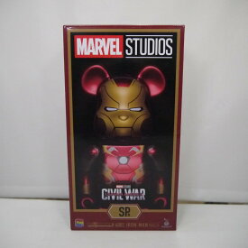 【中古】【未開封】BE＠RBRICK -ベアブリック- 400% IRON MAN Mark 46 「Happyくじ BE＠RBRICK MARVEL STUDIOS」 SP賞＜フィギュア＞（代引き不可）6547