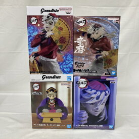 【中古】【未開封】【セット】「鬼滅の刃」 童磨 プライズフィギュア 4点＜フィギュア＞（代引き不可）6541