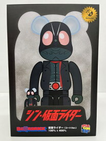 【中古】【開封品】BE＠RBRICK シン・仮面ライダー 仮面ライダー コートVer. 100% & 400%＜フィギュア＞（代引き不可）6559