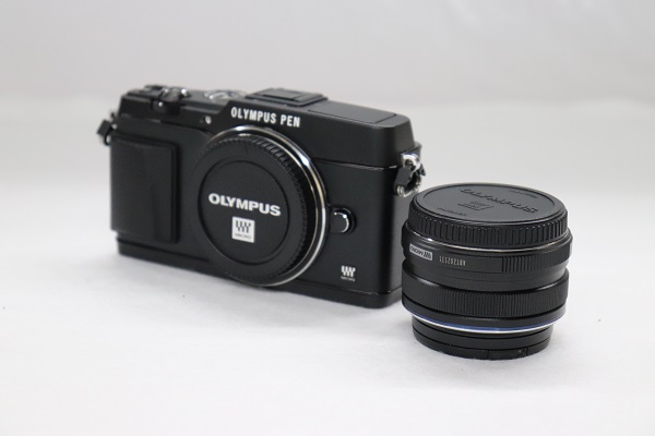 楽天市場】【中古】デジタルミラーレス一眼カメラ PEN E-P5 17mm f1.8