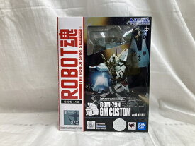 【中古】【機動戦士ガンダム0083 STARDUST MEMORY】【開封品】【外箱に傷み有】ROBOT魂 ＜SIDE MS＞ RGM-79N ジム・カスタム ver. A.N.I.M.E. ＜フィギュア＞（代引き不可）6520