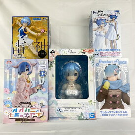 【中古】 【未開封】「Re：ゼロから始める異世界生活」レム 5種セット＜フィギュア＞（代引き不可）6496