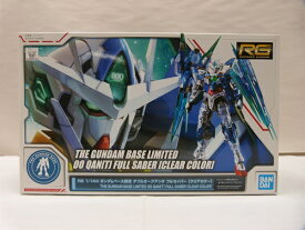 【中古】【ガンプラ】機動戦士ガンダム00V戦記 RG 1/144 GNT-0000/FS ダブルオークアンタフルセイバー クリアカラー ガンダムベース限定販売品＜プラモデル＞（代引き不可）6600