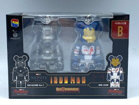 【中古】【未開封】B.ウォーマシン マーク2＆アイアン・レギオン Happyくじ BE＠RBRICK MARVEL Infinity SAGA IRON MAN ペアボックス賞B＜フィギュア＞（代引き不可）6572