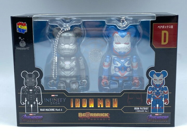 楽天市場】【中古】【未開封】BE＠RBRICK-ベアブリック- 100% 2体 