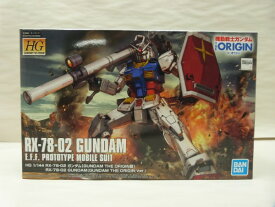 【中古】【未組立】【ガンプラ】1/144 HG RX-78-02 ガンダム(GUNDAM THE ORIGIN版) 「機動戦士ガンダム THE ORIGIN」 [5058929]＜プラモデル＞（代引き不可）6600