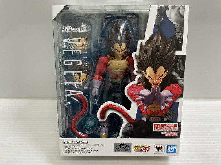 楽天市場】【中古】【未開封】S.H.Figuarts スーパーサイヤ人4ベジータ 
