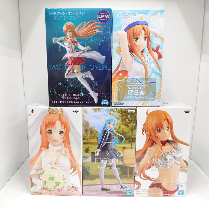 楽天市場】【中古】【未開封】「ソードアート・オンライン」アスナ 5種 