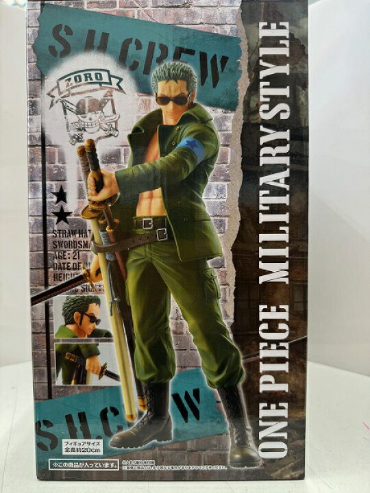 楽天市場】【中古】【未開封】ゾロ 「一番くじ ワンピース〜military 