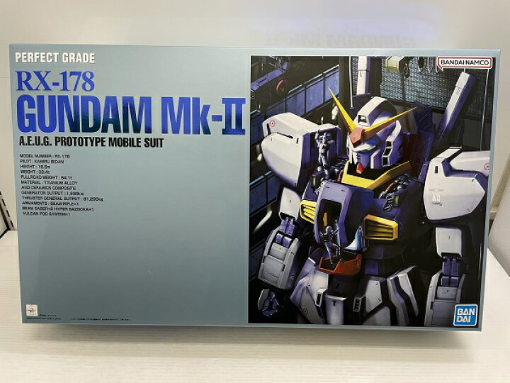 楽天市場】【中古】【未組立】1/60 PG RX-178 ガンダムMk-II(エゥーゴ 