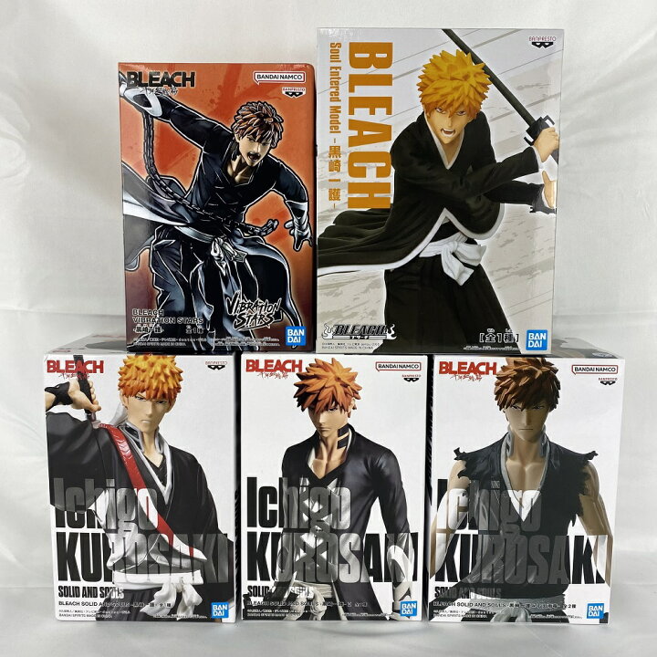 楽天市場】【中古】【未開封】【セット】 「BLEACH-ブリーチ-」黒崎一 
