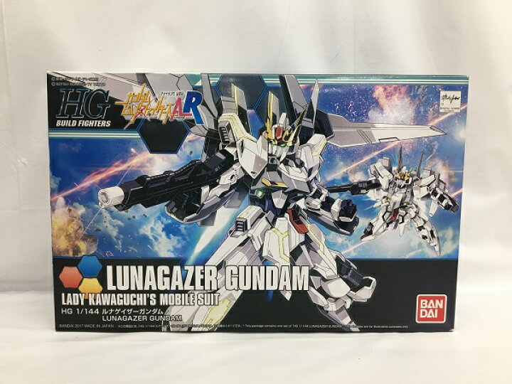 楽天市場】【中古】【未組立】1/144 HGBF ルナゲイザーガンダム 
