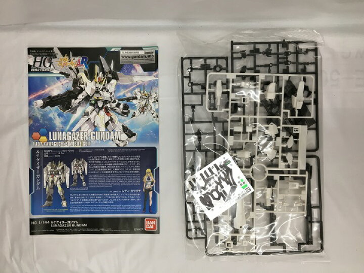 楽天市場】【中古】【未組立】1/144 HGBF ルナゲイザーガンダム 