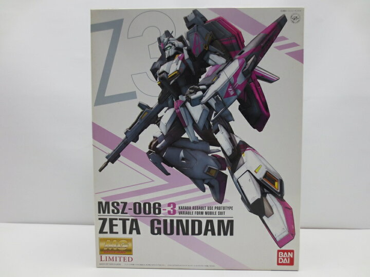楽天市場】【中古】【未組立】1/100 MG LIMITED MSZ-006-3 ゼータ 