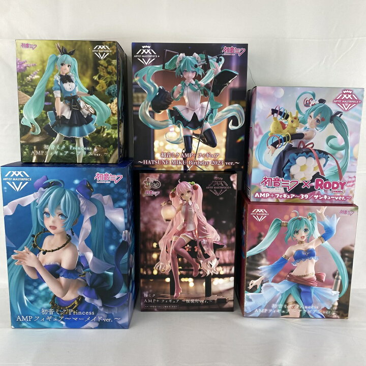 楽天市場】【中古】【未開封】【セット】初音ミクAMPシリーズ 