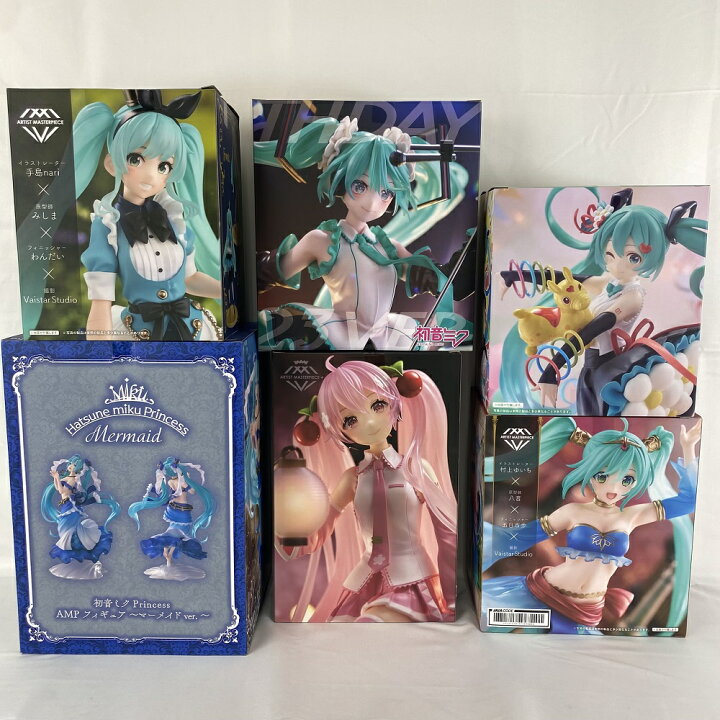 楽天市場】【中古】【未開封】【セット】初音ミクAMPシリーズ 