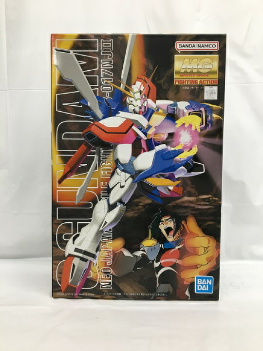 楽天市場】【中古】【未組立】1/100 MG GF13-017NJII Gガンダム(ゴッド 
