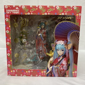 【中古】【開封品】初音ミク ～花色衣～ 「キャラクター・ボーカル・シリーズ 01 初音ミク」 1/8 ABS＆PVC製塗装済み完成品 雪ミク スカイタウン＆流通限定＜フィギュア＞（代引き不可）6541