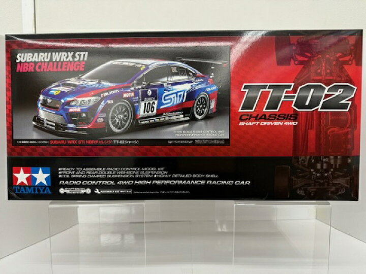 楽天市場】【中古】【未組立】1/10 SUBARU WRX STI NBRチャレンジ TT  