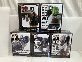 【大特価】【中古】【未開封】【セット】「ドラゴンボールZ」 SOLID EDGE WORKS-THE出陣-17-21　ギニュー特戦隊＜フィギュア＞（代引き不可）6520