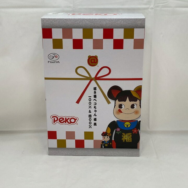 楽天市場】【中古】【未開封】BE＠RBRICK-ベアブリック- 招き猫 ペコ 