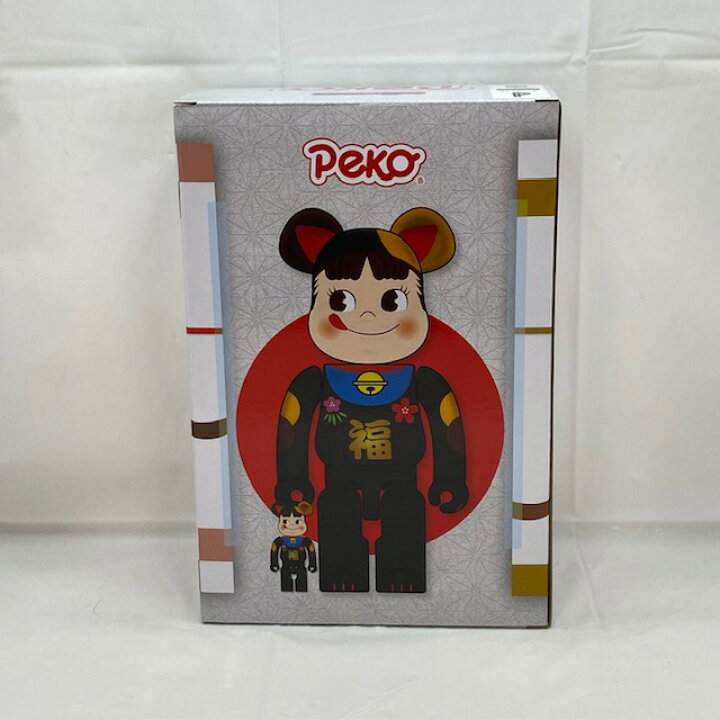 楽天市場】【中古】【未開封】BE＠RBRICK-ベアブリック- 招き猫 ペコ  
