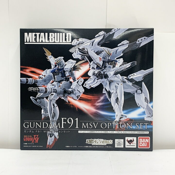 楽天市場】【中古】【未開封】METAL BUILD ガンダムF91 MSVオプション 