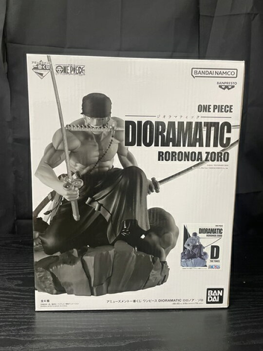 楽天市場】【中古】【未開封】ロロノア・ゾロ D(白黒トーン彩色 