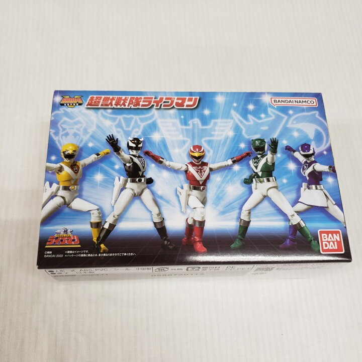 楽天市場】【中古】【未開封】SHODO SUPER 超獣戦隊ライブマン 