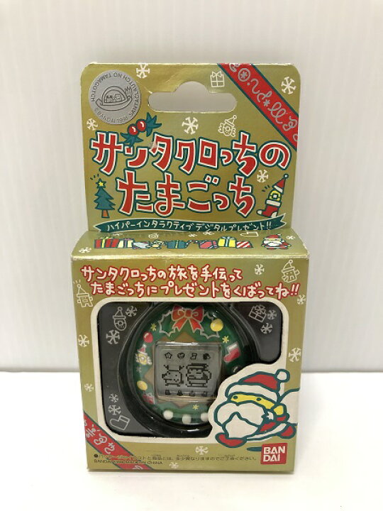 楽天市場】【中古】【開封・未使用品】サンタクロっちのたまごっち (緑  