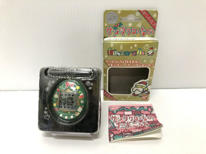楽天市場】【中古】【開封・未使用品】サンタクロっちのたまごっち (緑 