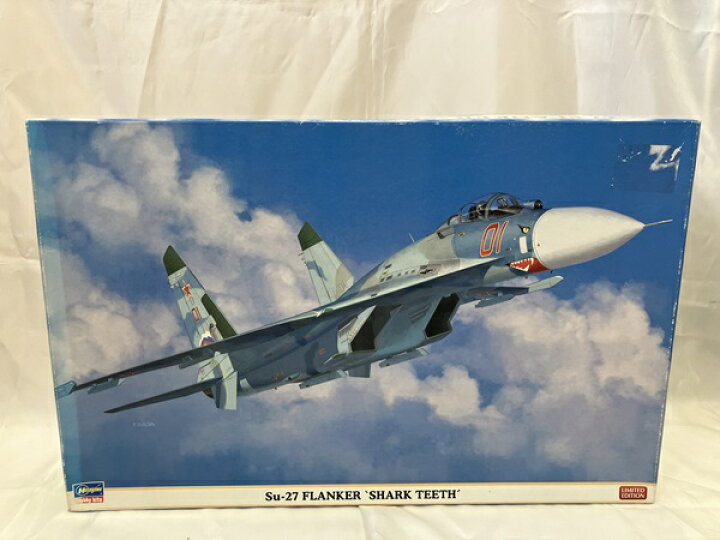 楽天市場】【中古】【未組立】1/72 Su-27 フランカー シャークティース  