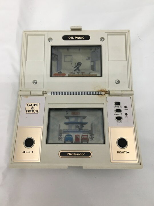 楽天市場】【中古】【動作確認済み】ゲームウォッチ OIL PANIC(オイル 